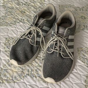 Adidas grey cloud foam shoes